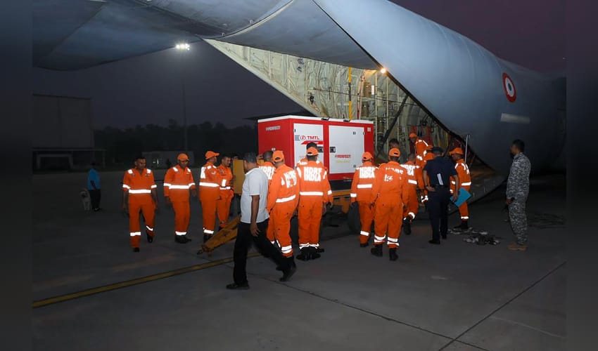 India sends aid to flood-hit Nepal