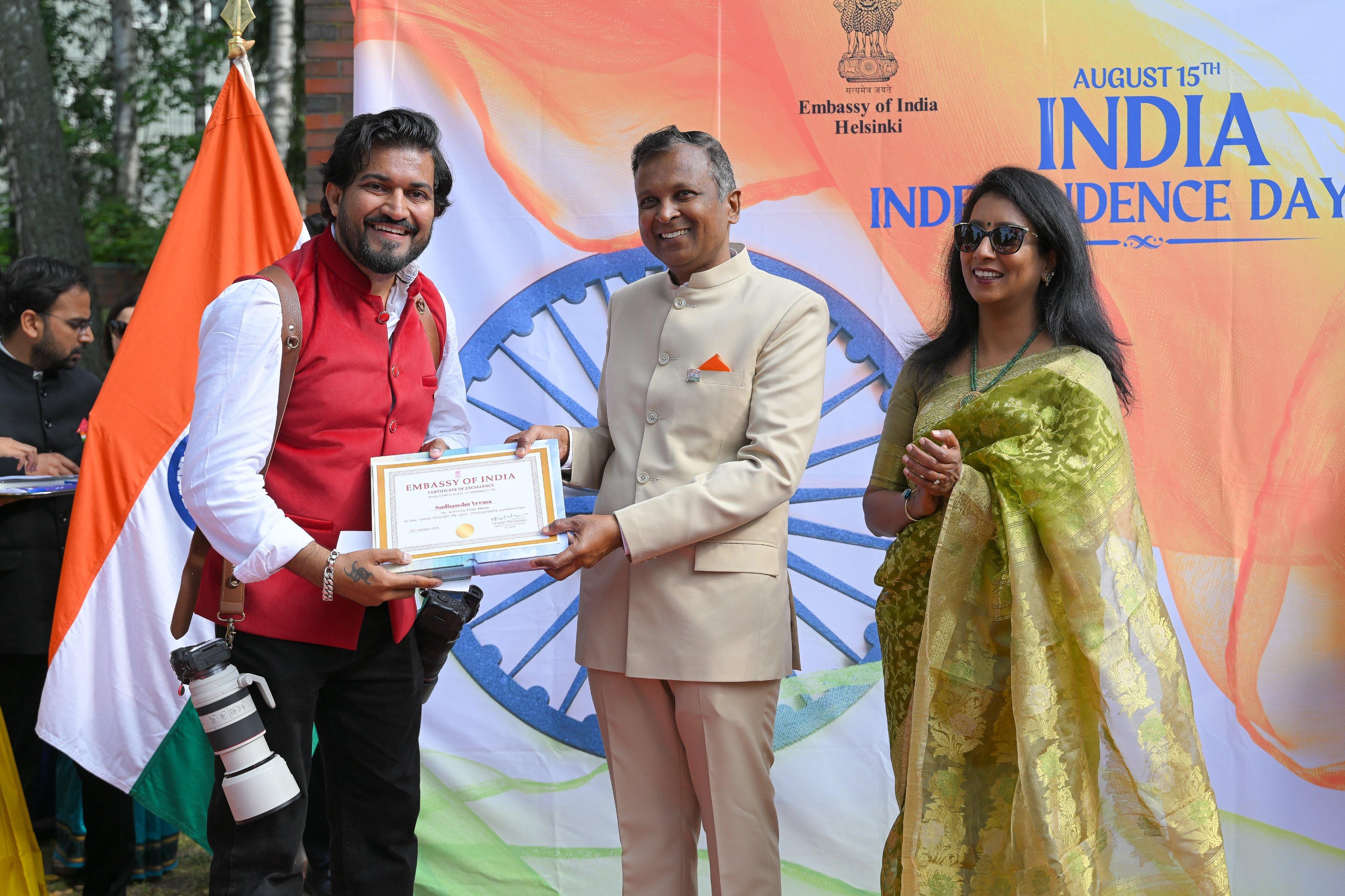 ‘India through my lens’ competition held by Embassy in FInland to celebrate 80th Independence Day