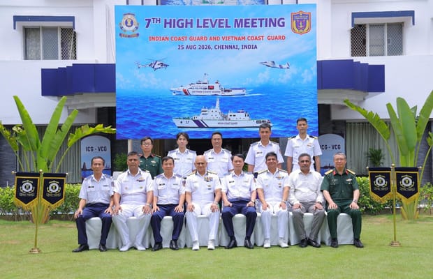 India-Vietnam coast guards deepen maritime ties; joint exercise set for tomorrow