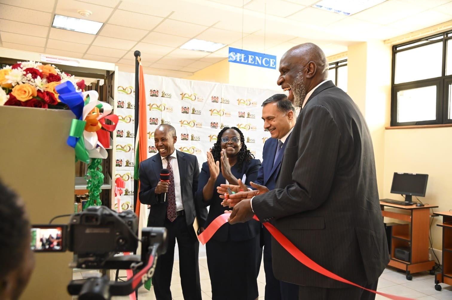 Indian envoy inaugurates India Corner at Kenya School of Government's library 