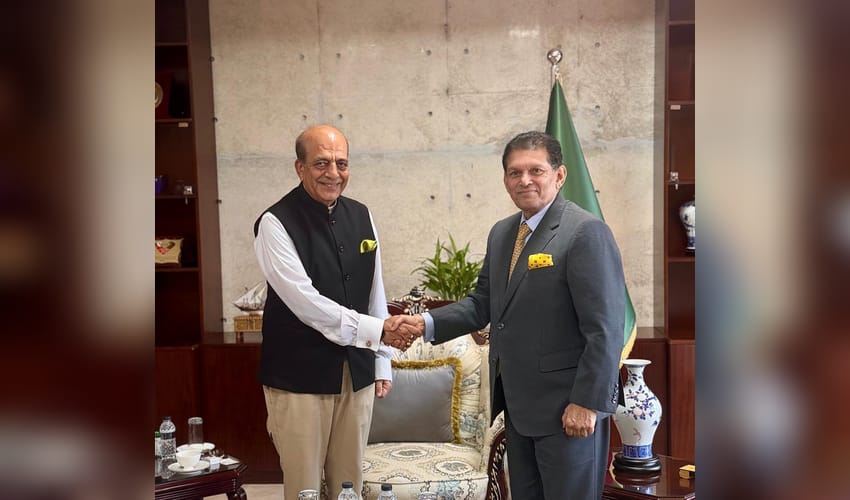 Indian envoy Trivedi meets Bangladesh FM Rehman, expresses commitment to strengthening ties