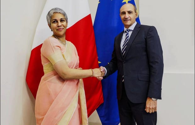 Indian High Commissioner meets Malta Foreign Minister, deepening cooperation