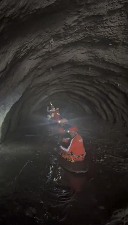 Indian, Nepalese tunnel teams push deeper into flash flood-hit Chilime hydropower project 