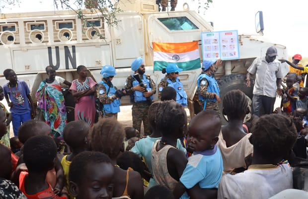 Indian peacekeepers continue to assist displaced persons in Abyei: UN