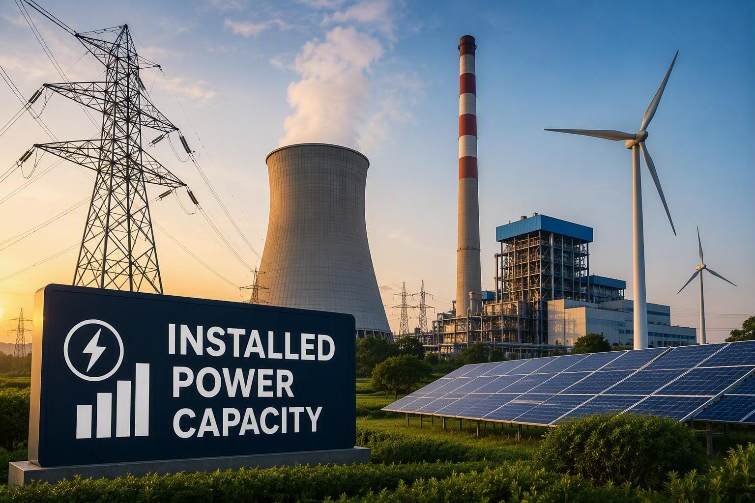 India’s total installed power capacity reach 552 GW, non-fossil portion hits 54 pc share