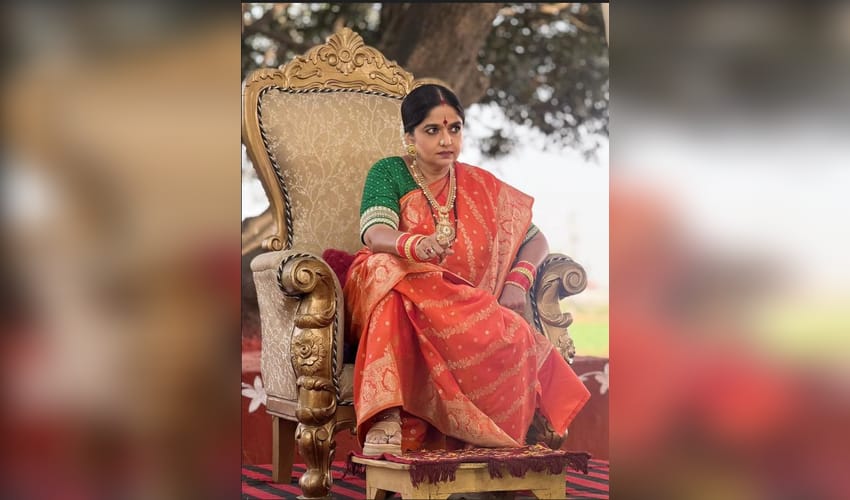 Indira Krishnan says it's incredibly rewarding to bring to life a woman on-screen who is unapologetically fearless