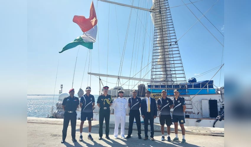 INS Sudarshini arrives in Lisbon, carrying message of friendship
