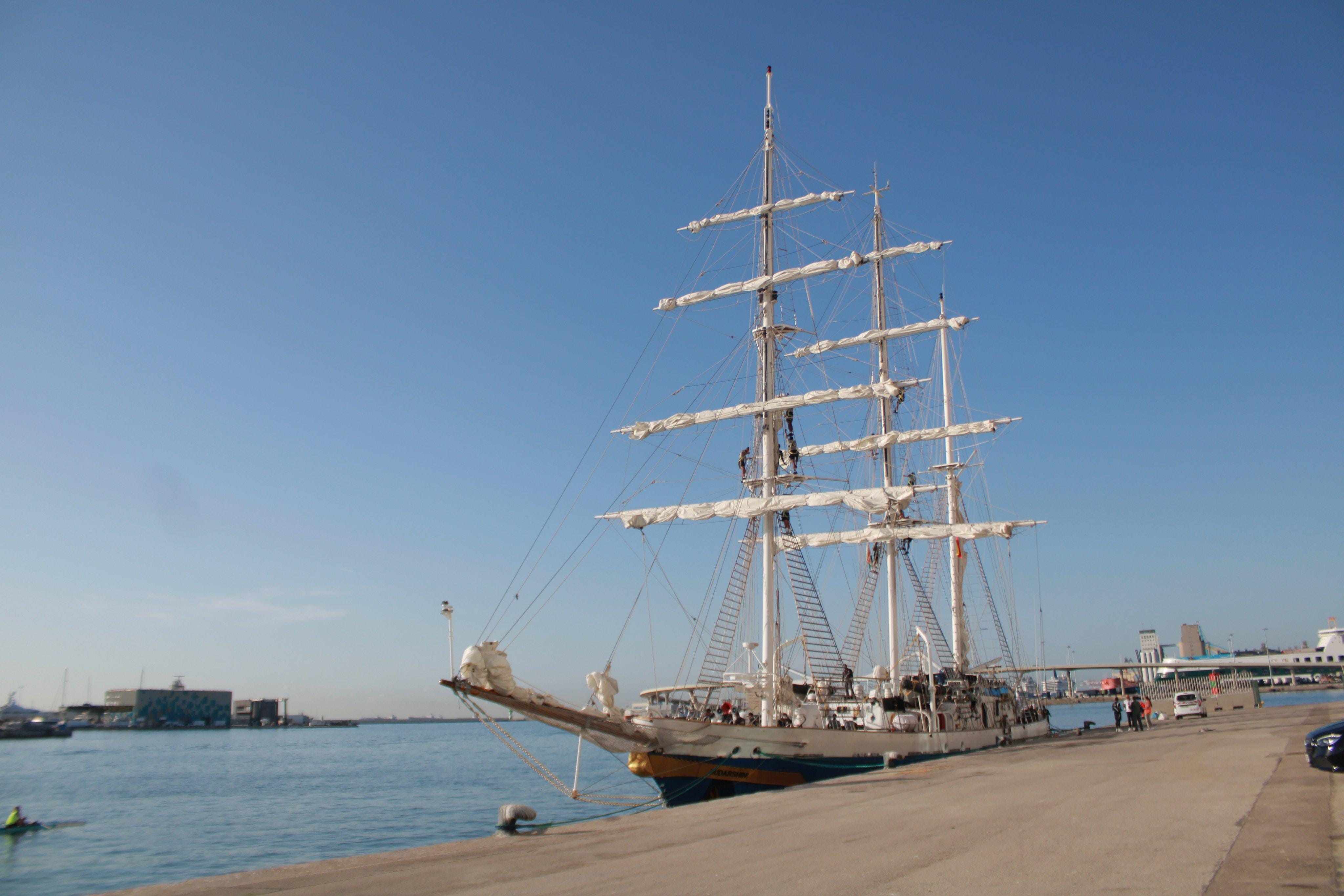 INS Sudarshini departs Spain's Barcelona after concluding port call 