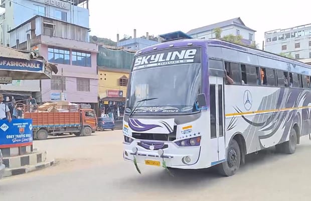 Inter-state bus services on Imphal-Dimapur-Guwahati route continue smoothly for second day