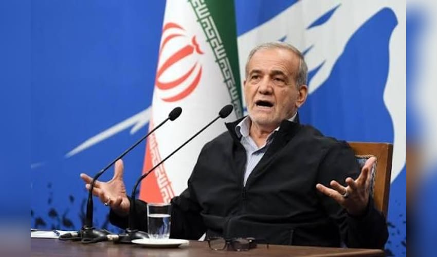 Iran's president says Tehran favors dialogue, but won't be forced to surrender