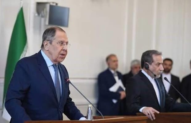 Iranian, Russian FMs discuss Ukraine's attack on Iran's ship in Caspian Sea