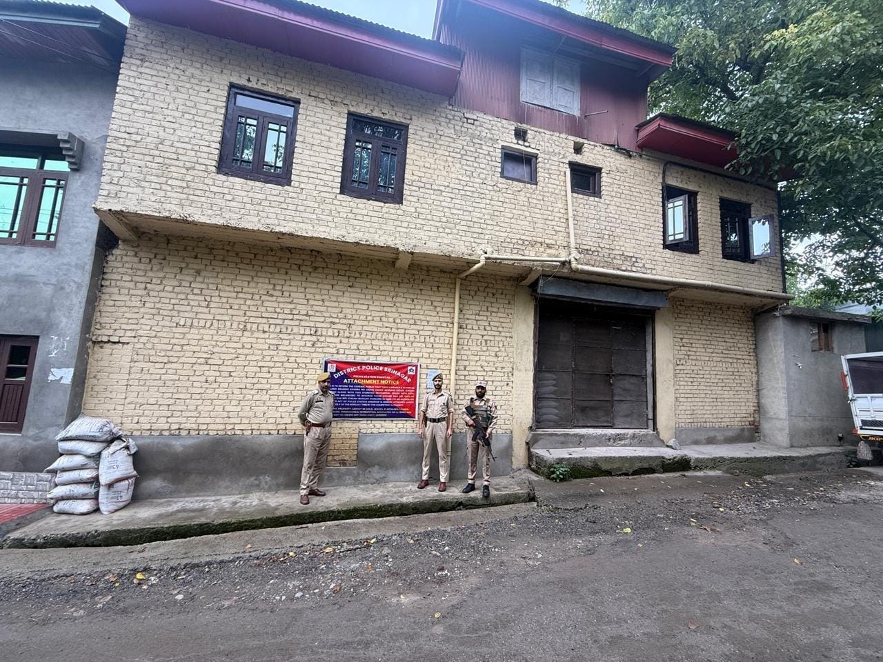 J&K: Police attach drug peddler’s property worth Rs 4 crore 