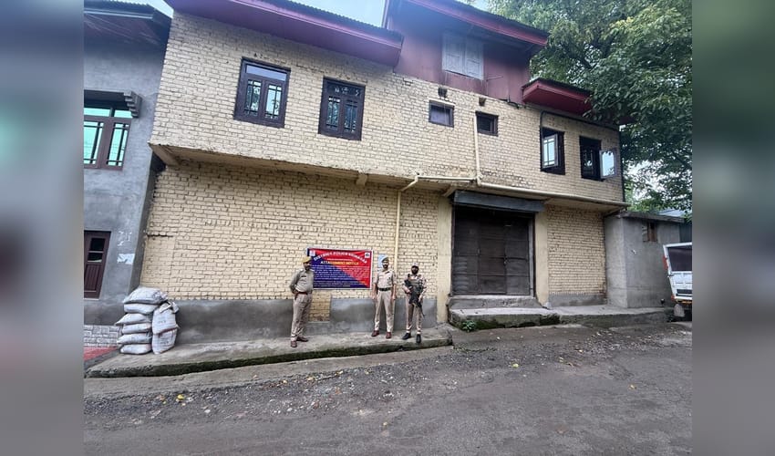 J&K: Police attach drug peddler’s property worth Rs 4 crore