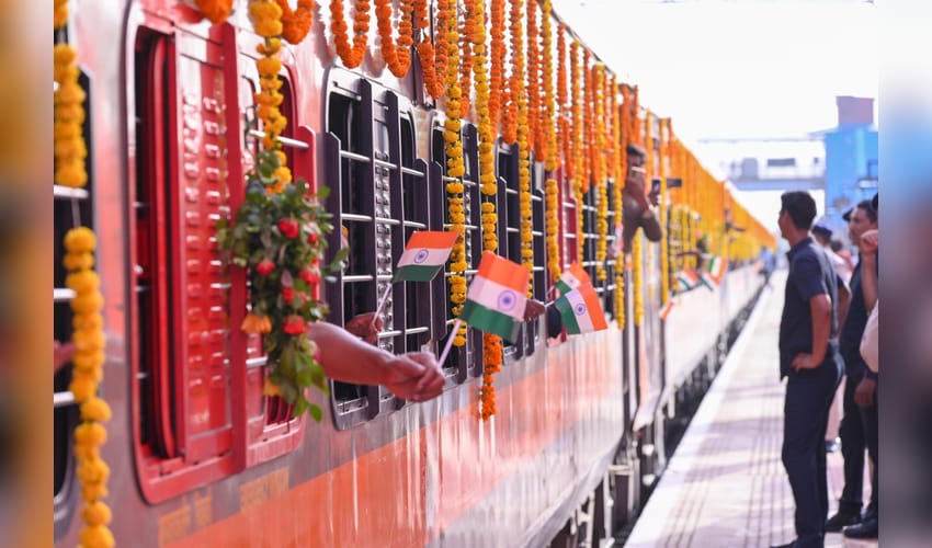 Jaipur: Flag- off of Darbhanga Amrit Bharat Express