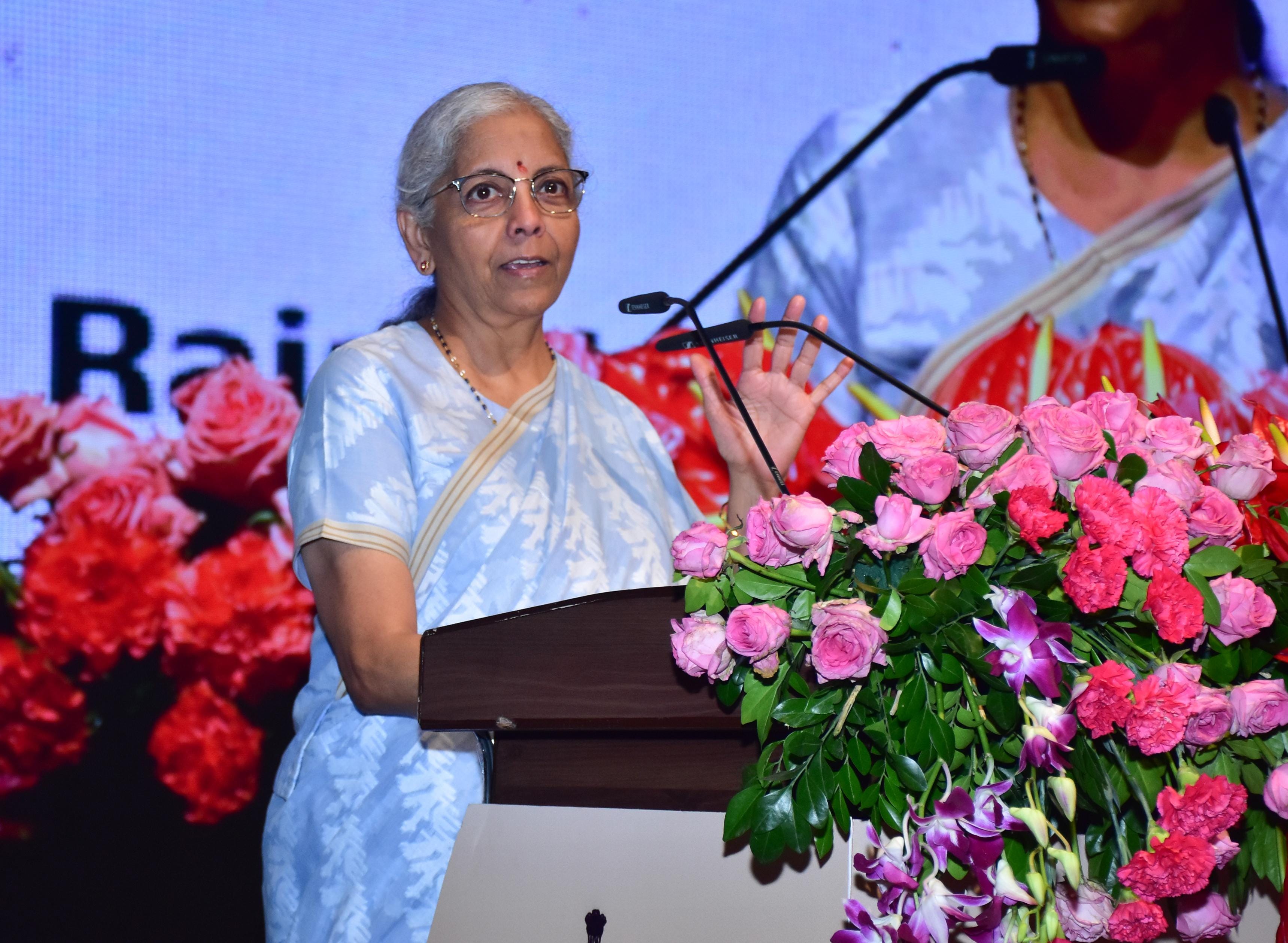 Jaipur: Nirmala Sitharaman at Yuva Conclave