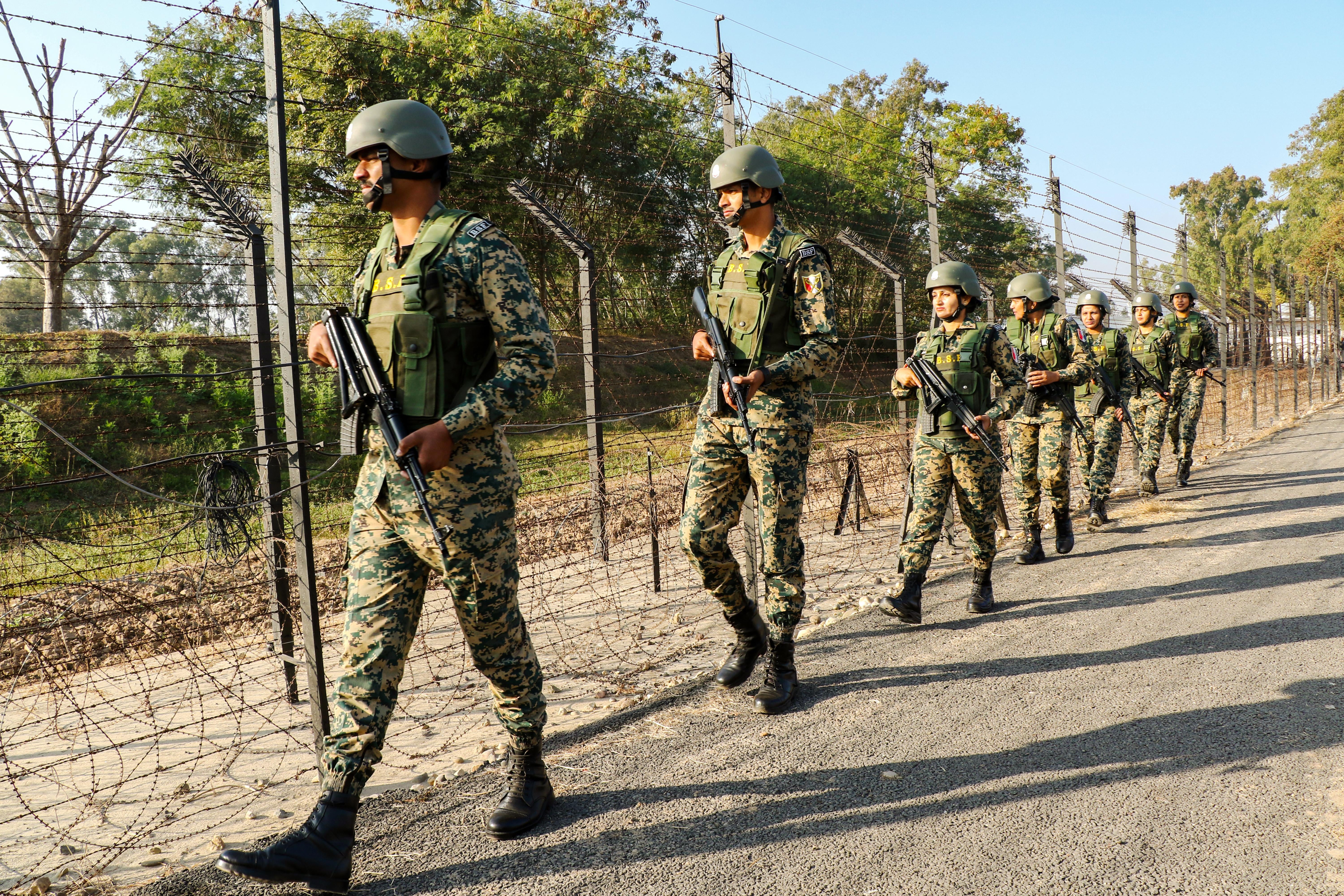 Jammu: BSF Patrols India–Pakistan Border