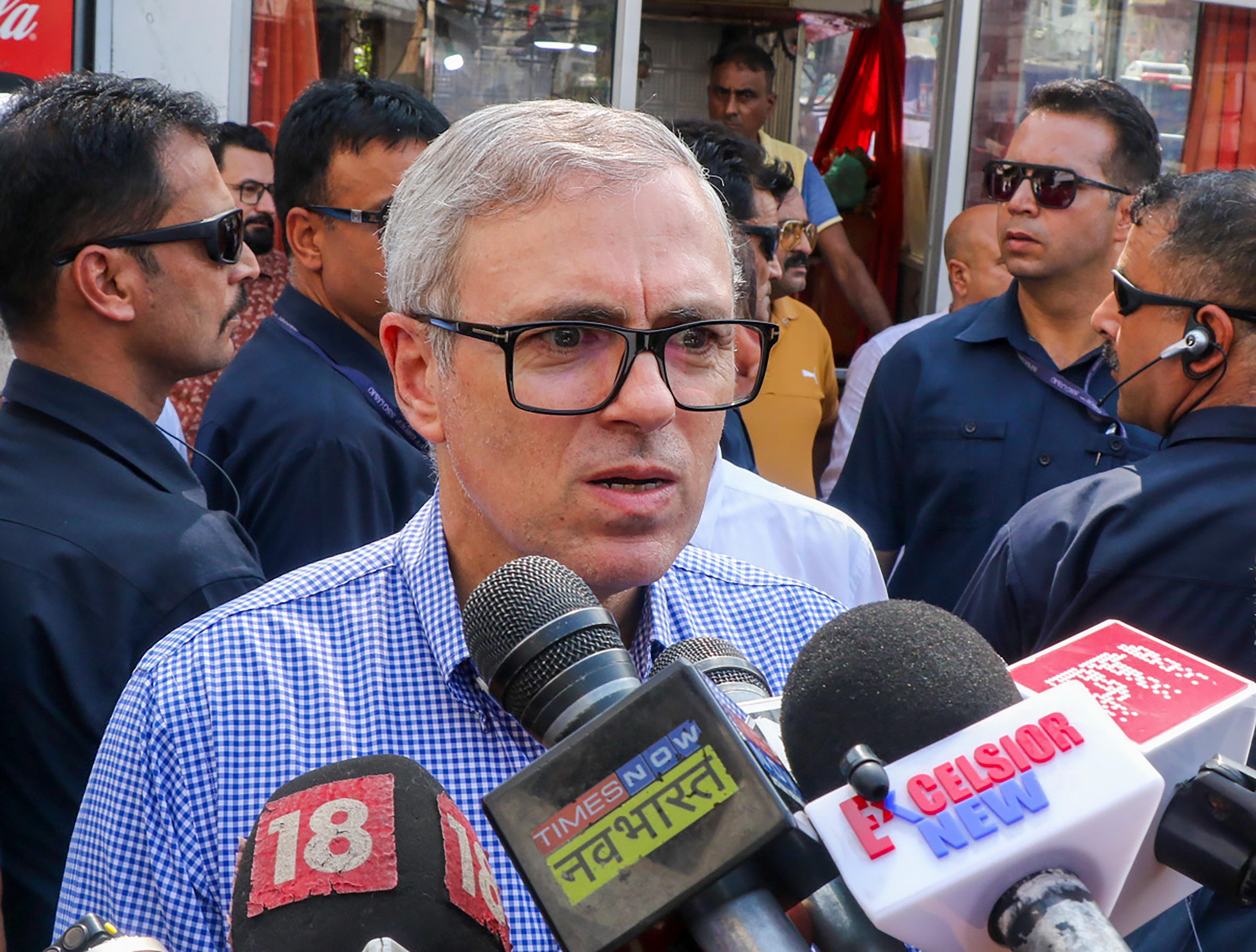 Jammu: Omar Abdullah inaugurates Smart City project