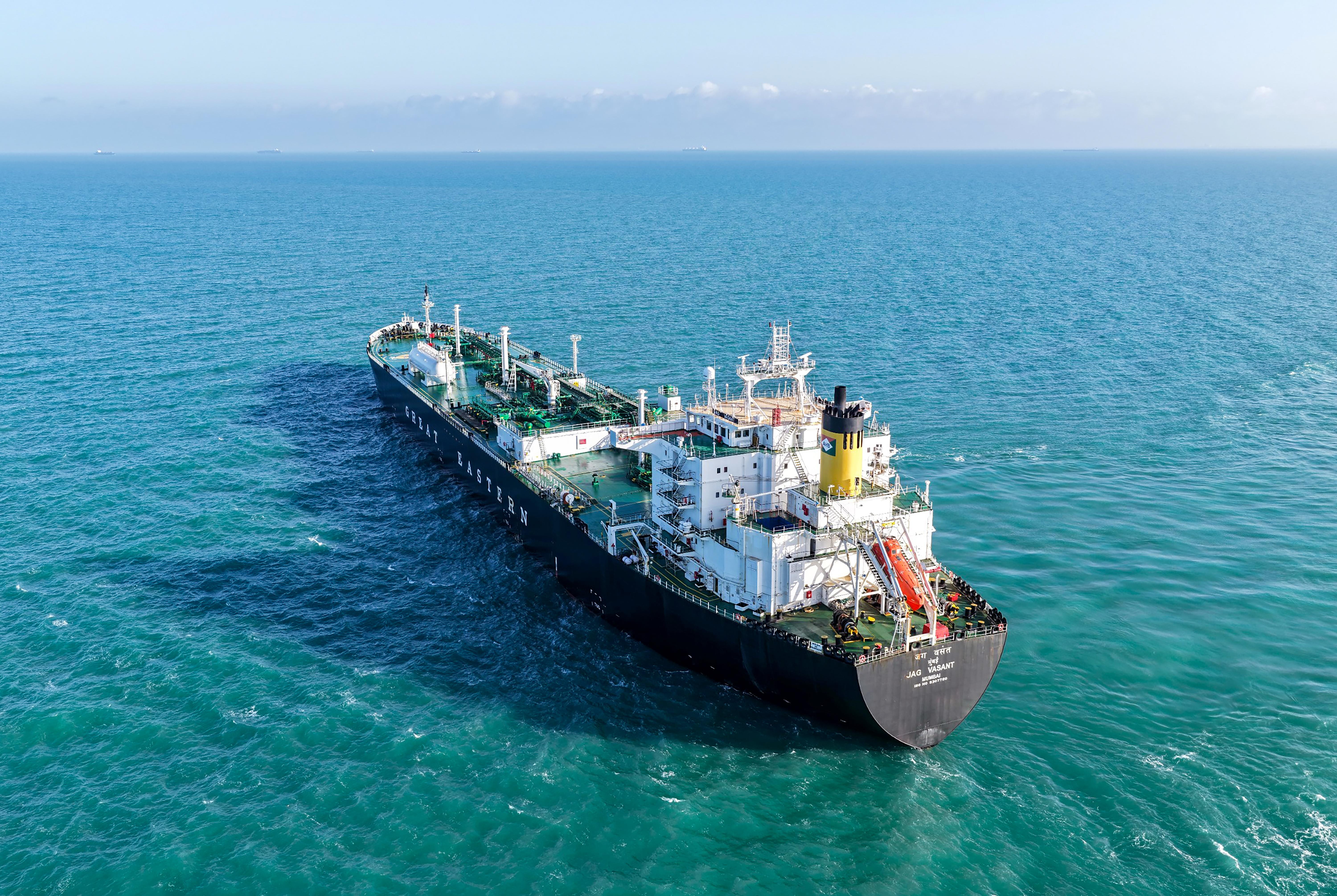 Jamnagar: MT Jag Vasant Arrives with LPG Cargo at Vadinar Terminal