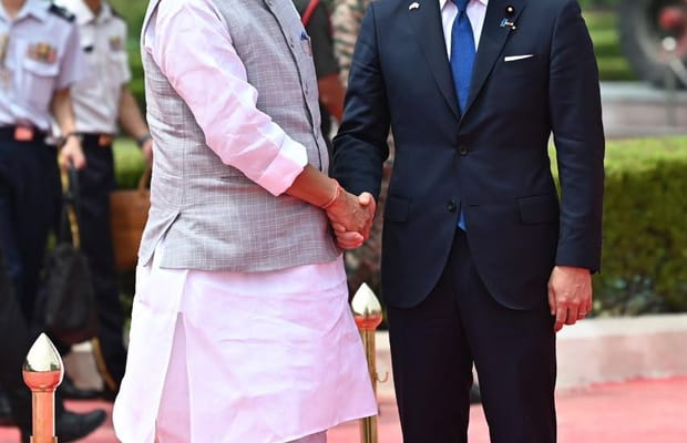 Japanese Defence Minister receives warm welcome in Delhi, to hold talks with Rajnath Singh