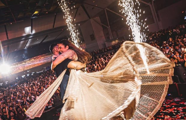 Jasmine Sandlas says her first tour ‘still feels like a dream’ after introducing beau Shekhar onstage