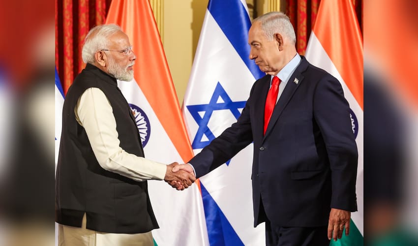 Jerusalem: PM Modi - Benjamin Netanyahu Meeting in Israel