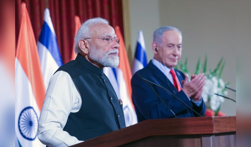 Jerusalem: PM Modi - Benjamin Netanyahu Meeting in Israel