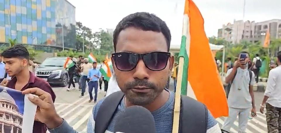 Jharkhand students march towards Vidhan Sabha, will do peaceful protest