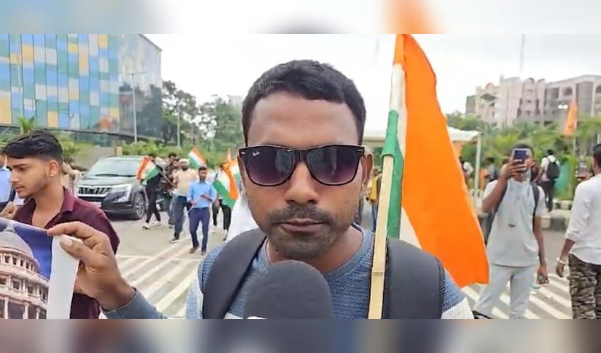 Jharkhand students march towards Vidhan Sabha, will do peaceful protest