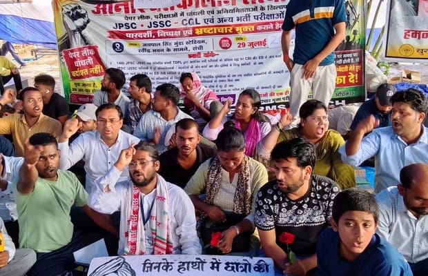 Jharkhand students’ stir enters Day 19, protesters invite Rahul Gandhi after police crackdown