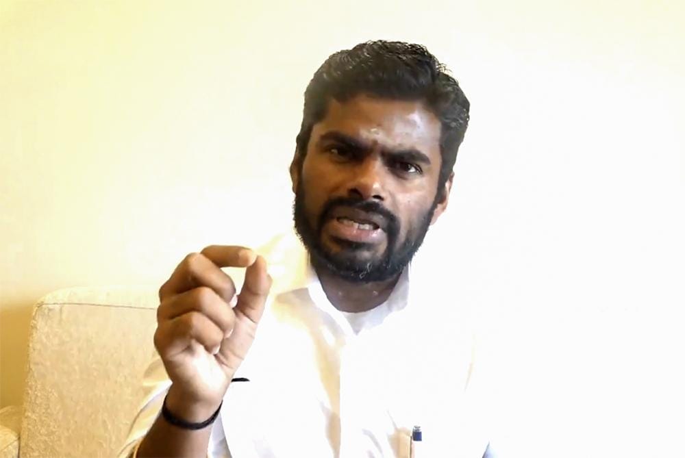 K. Annamalai Shares Video Message
