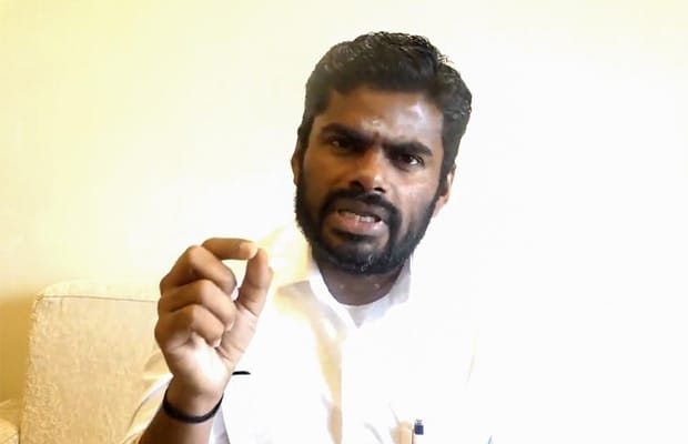 K. Annamalai Shares Video Message