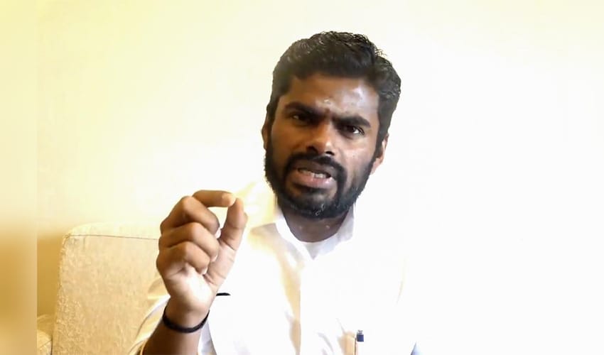 K. Annamalai Shares Video Message