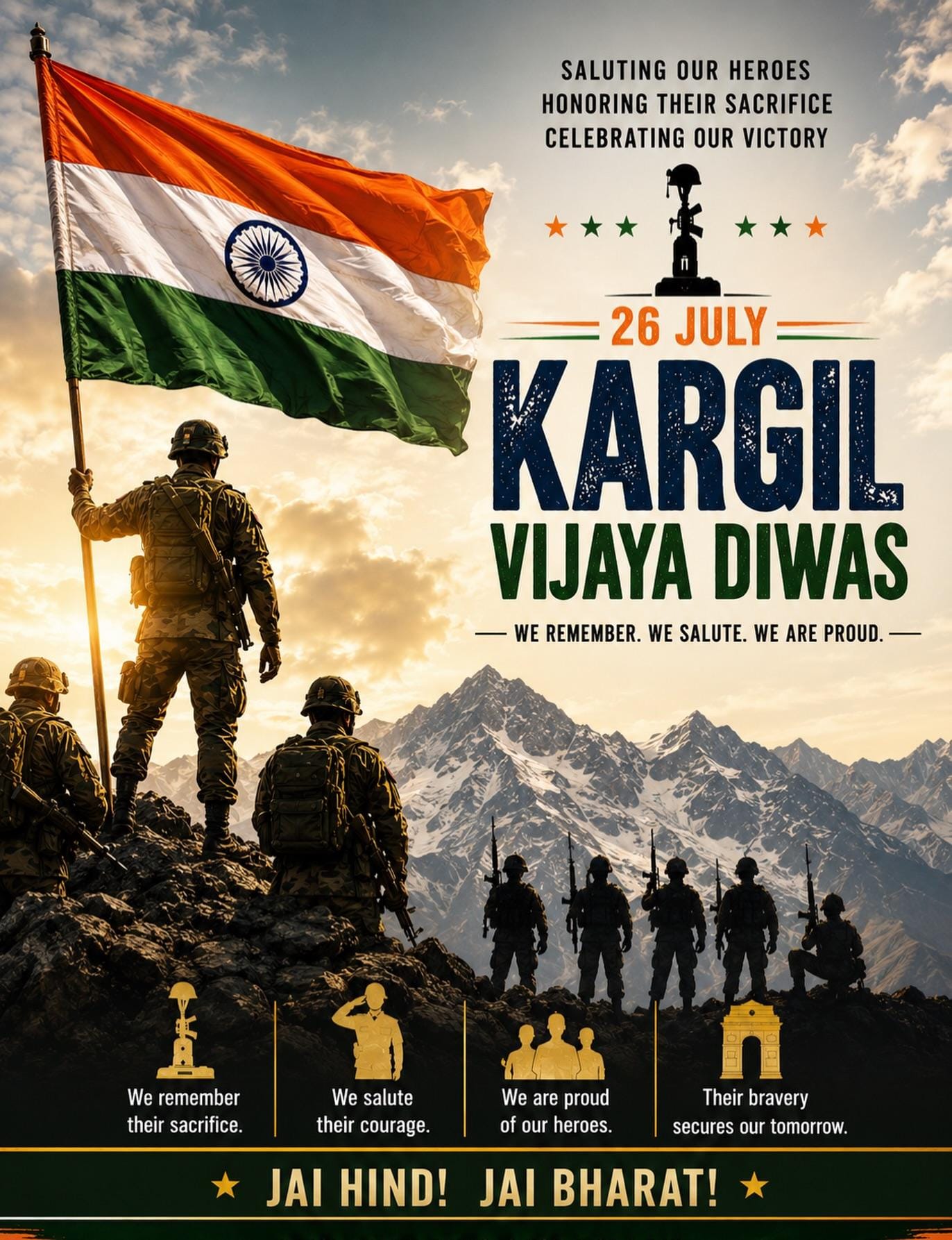 K S Chitra, Khushbu, Unni Mukundan pay tribute to Indian Army bravehearts on Kargil Vijay Diwas  (Photo: K S Chitra/Instagram)