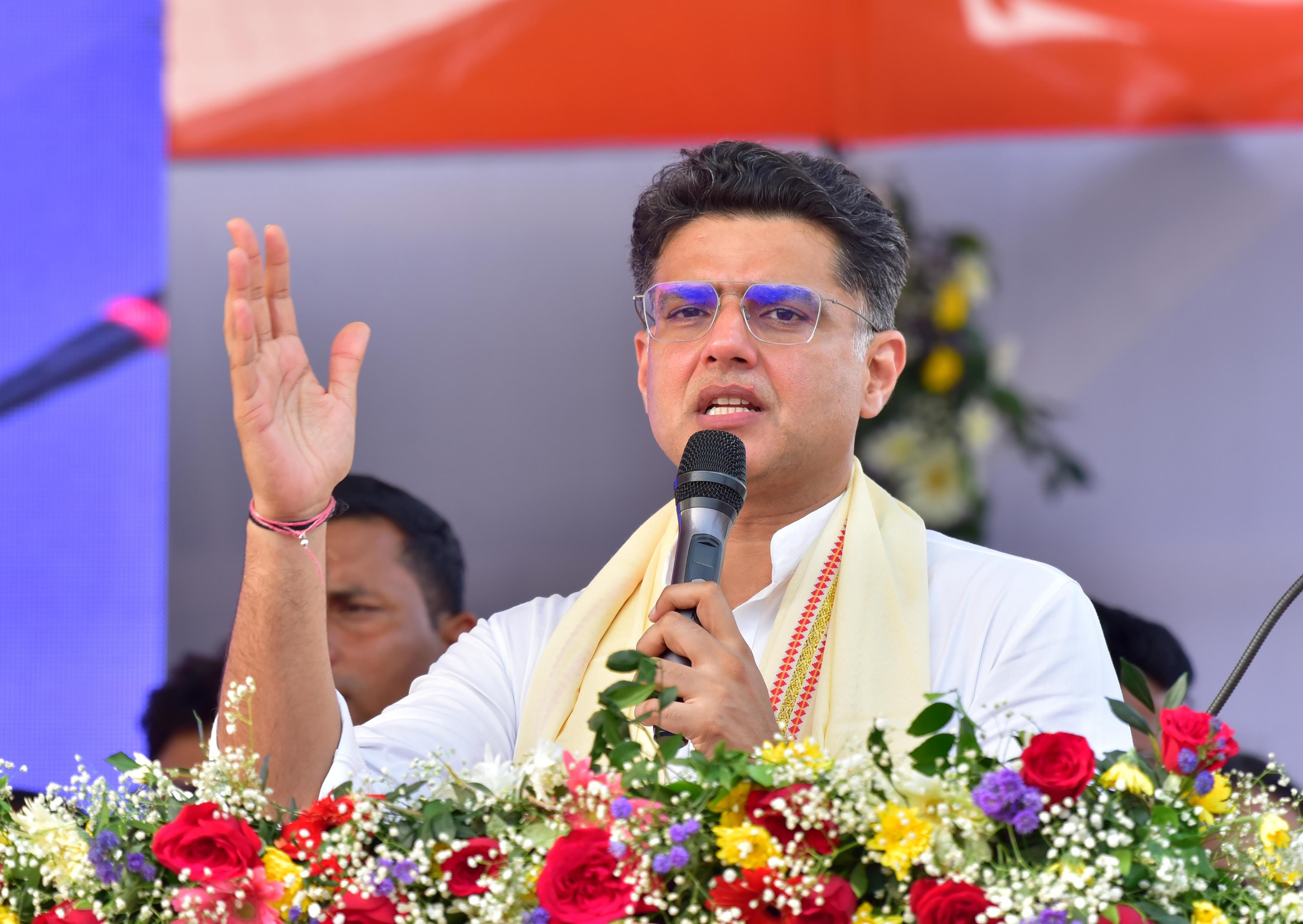 Kamrup: Sachin Pilot campaign for Assam polls
