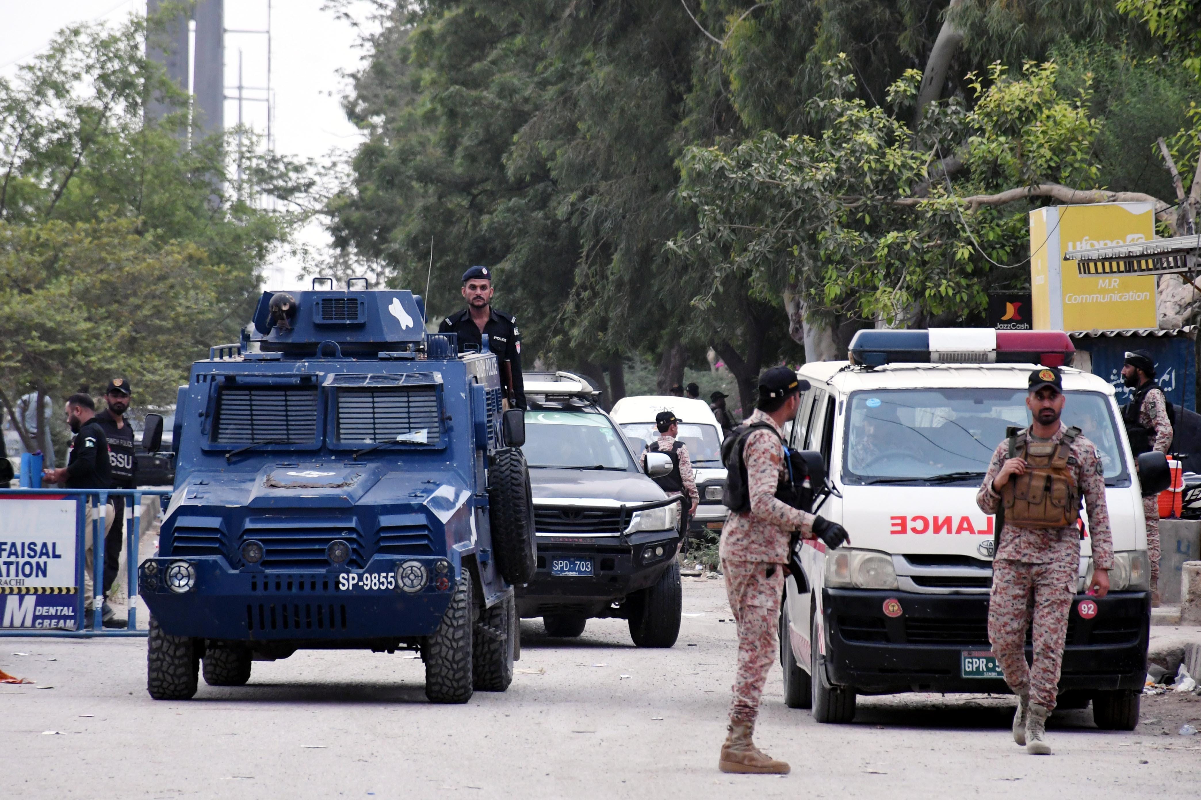 Karachi: Security intensified after terrorist attack on Pakistan Rangers facility