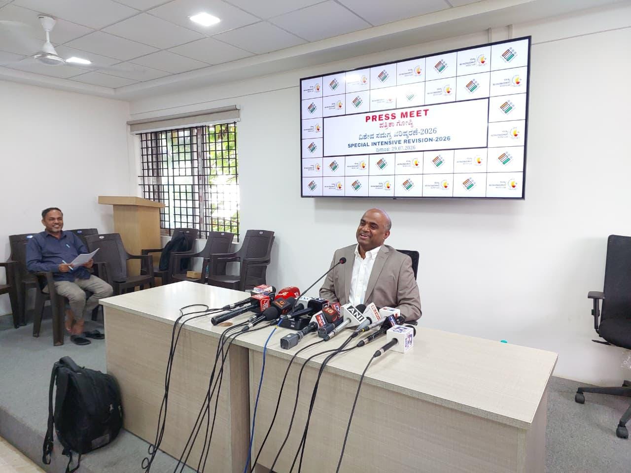 Karnataka SIR: 84 lakh voters identified as ASDDO, 43 lakh forms yet to be submitted