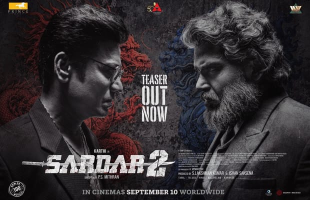 Karthi's 'Sardar 2' Teaser: S J Suryah shows why he as Black Dagger is indeed the show stealer in this spy thriller! (Photo: Prince Pictures/X)