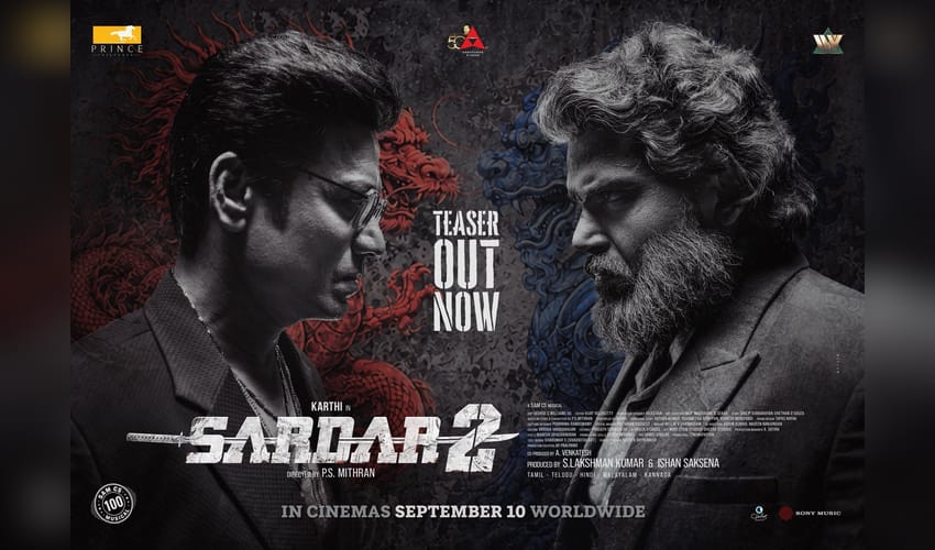 Karthi's 'Sardar 2' Teaser: S J Suryah shows why he as Black Dagger is indeed the show stealer in this spy thriller! (Photo: Prince Pictures/X)