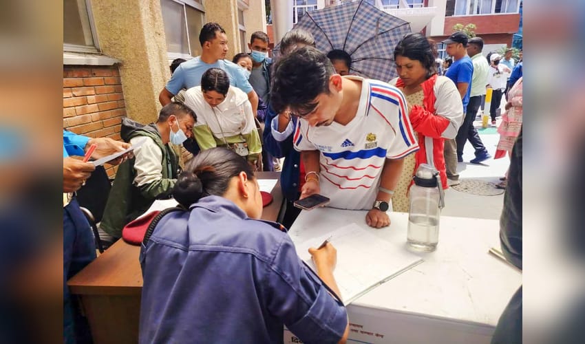 Kathmandu: Flood-Affected People Register Names of Missing Relatives