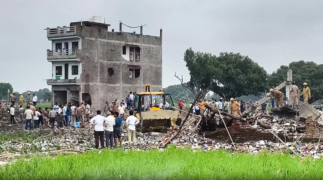 Kaushambi: Blast at Firecracker Warehouse