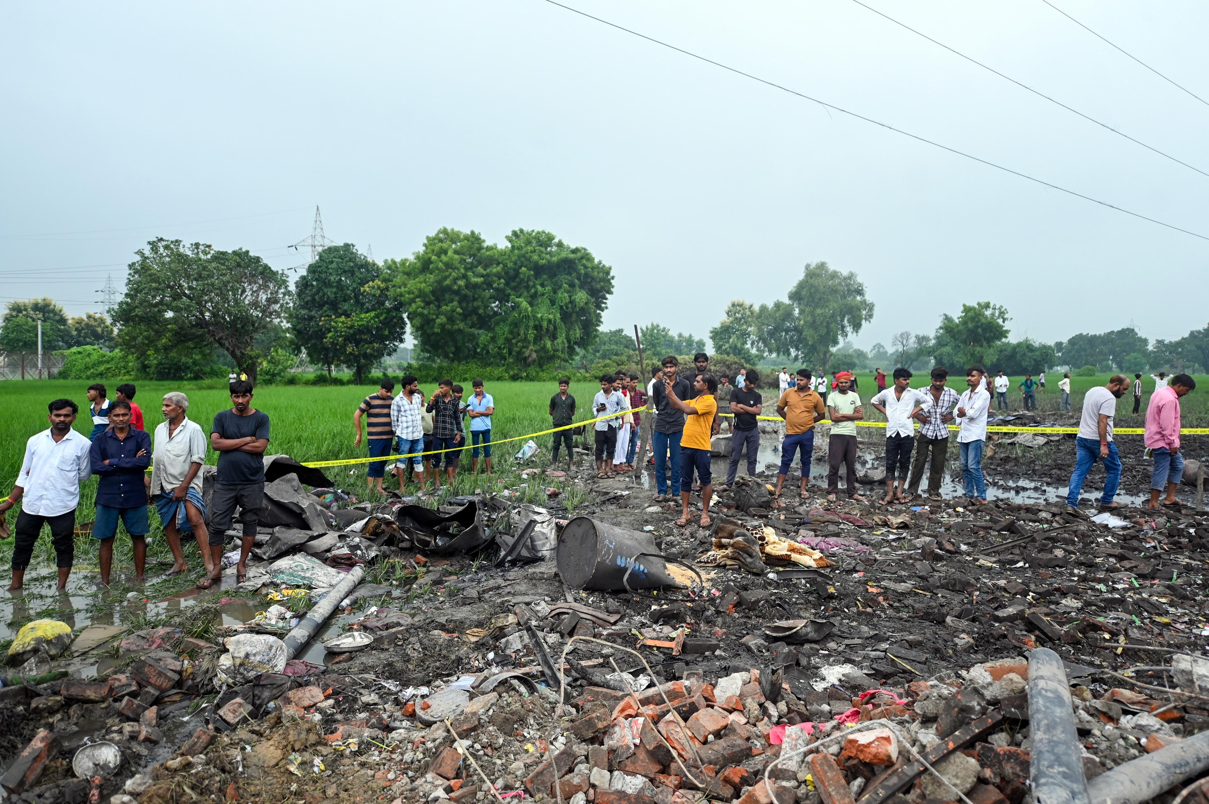 Kaushambi Firecracker Factory Blast