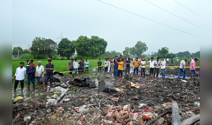 Kaushambi Firecracker Factory Blast