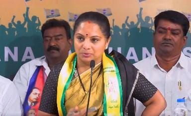 Kavitha demands arrest of police constable over derogatory comments