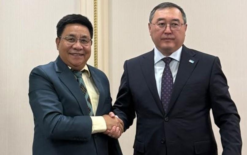 Kazakhstan: Indian Envoy, Almaty Guv discuss cooperation (Photo: IANS)