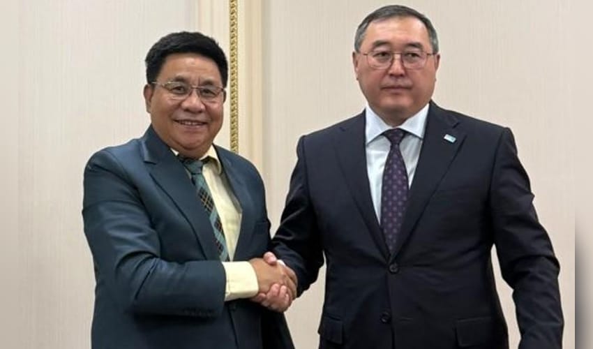 Kazakhstan: Indian Envoy, Almaty Guv discuss cooperation (Photo: IANS)
