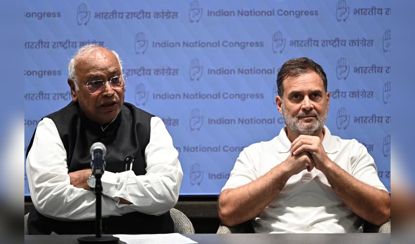 Kharge, Rahul Gandhi skip Red Fort I-Day celebrations for second consecutive year