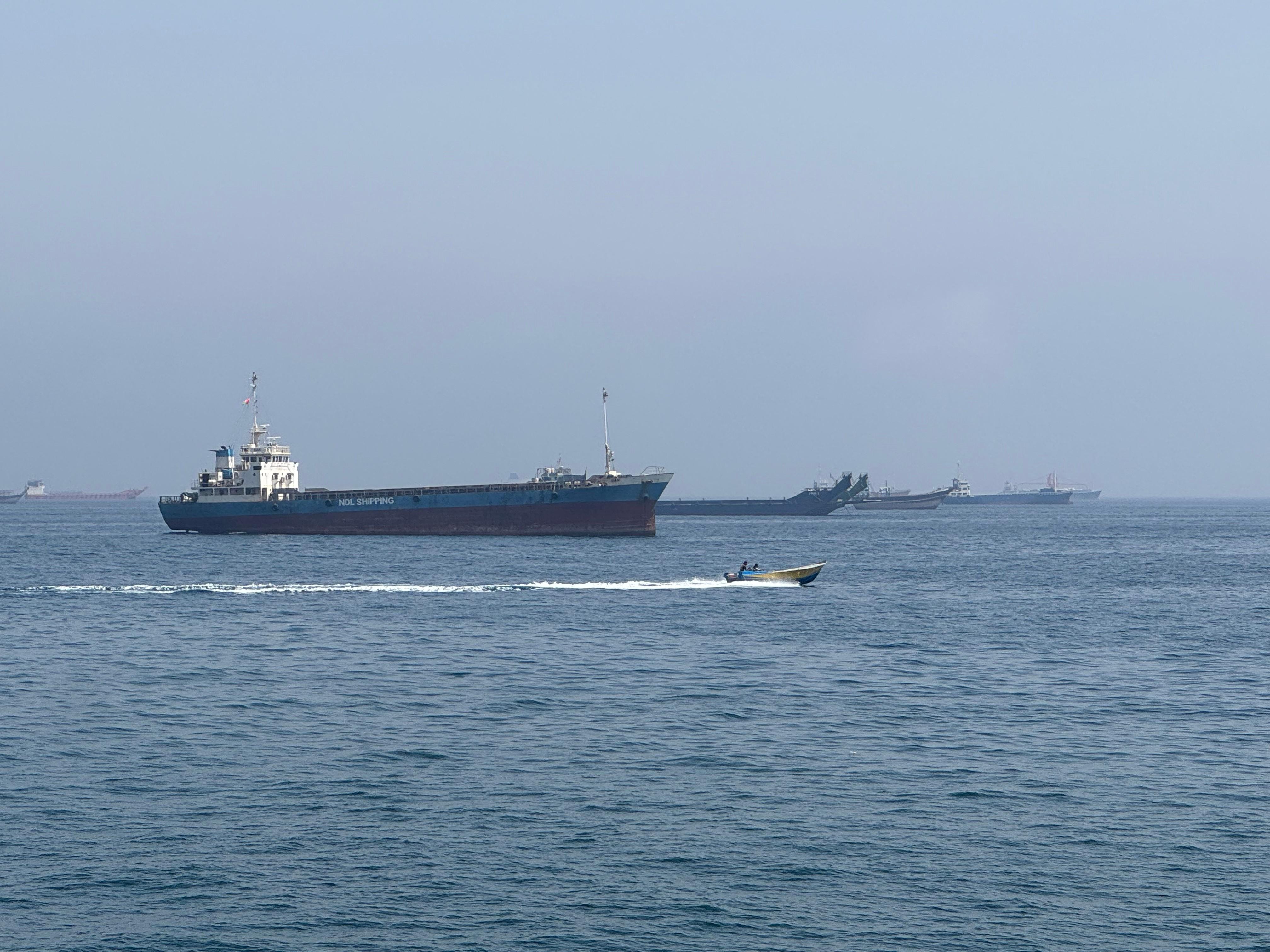 Khasab: Merchant vessels stranded in Strait of Hormuz