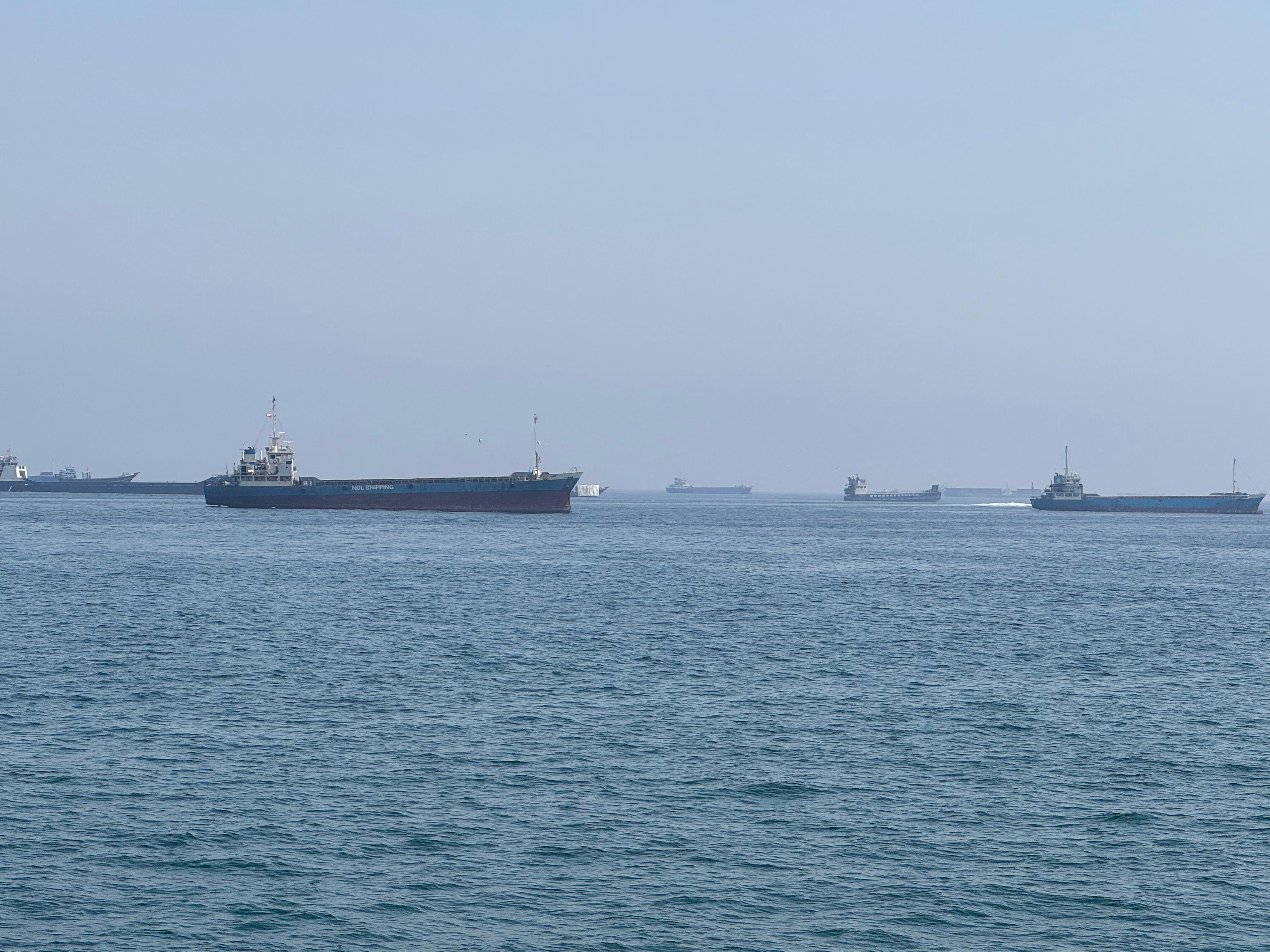 Khasab: Merchant vessels stranded in Strait of Hormuz