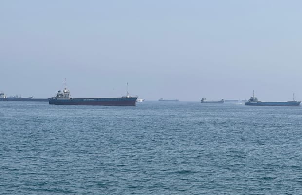 Khasab: Merchant vessels stranded in Strait of Hormuz