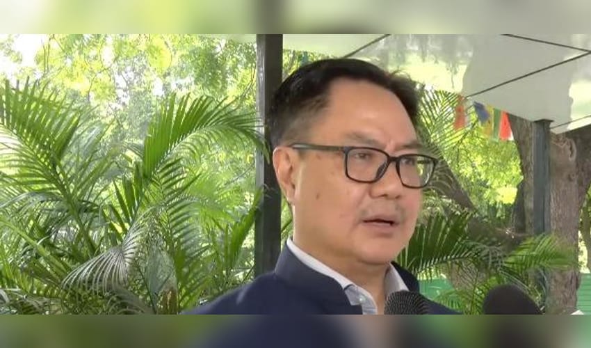 Kiren Rijiju urges opposition not to disrupt passage of key bills, welcomes passage of anti-paper leak bill